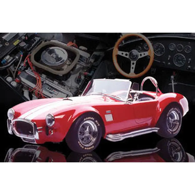 AC Cobra "Classic" Automotive Car Poster - Import Images