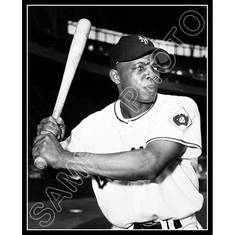 Willie Mays 8X10 Photo - 1951 1952 New York Giants Bowman Card - 562