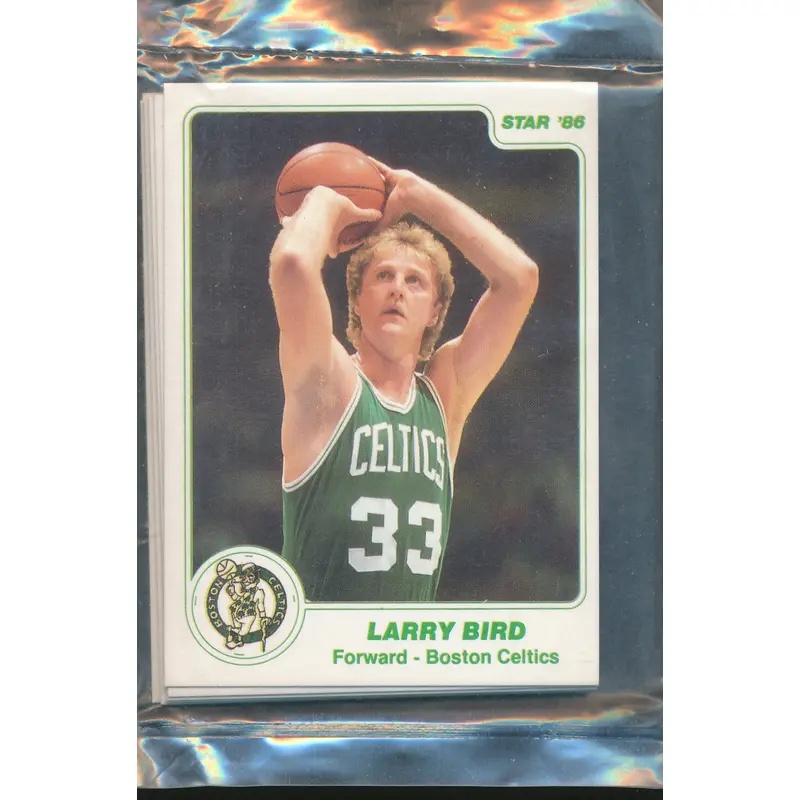 1985/86 Star Basketball Celtics Bagged Set (White Version)