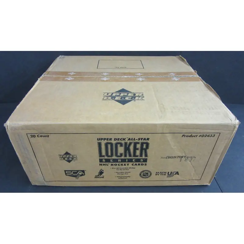 1992/93 Upper Deck Hockey All Star Series Locker Case (20 Count)