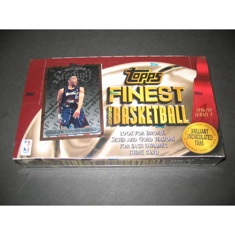 1996/97 Topps Finest Basketball Series 1 Box (Hobby) (24/6)