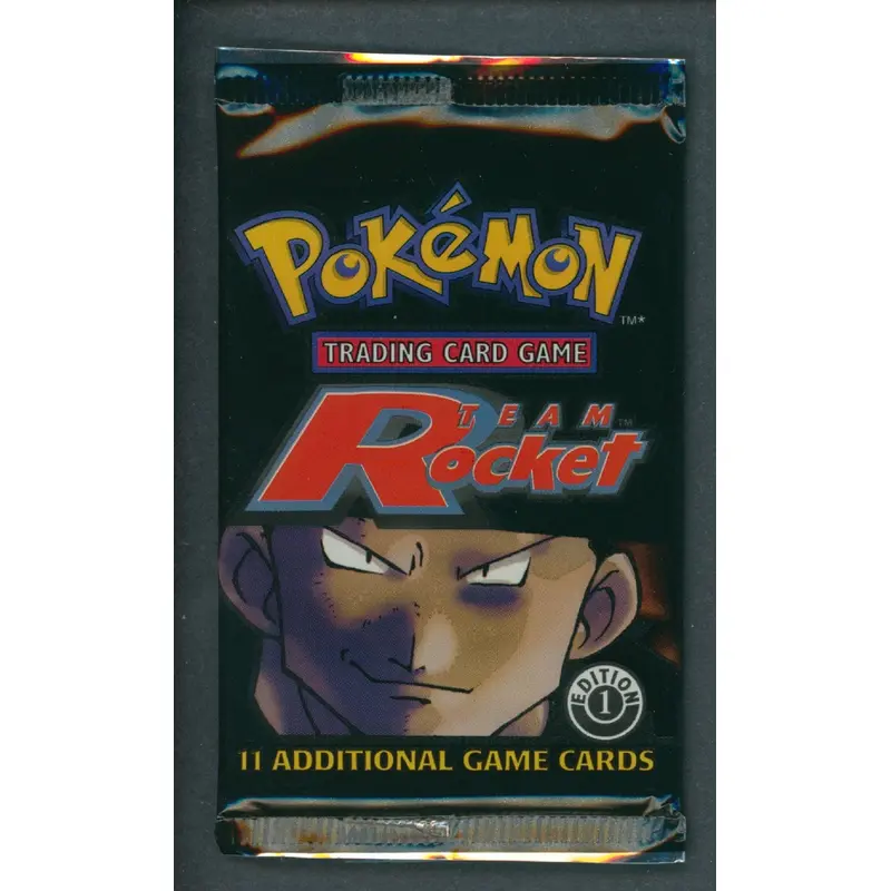 2000 WOTC Pokemon Team Rocket 1stEdition Unopened Pack Team Rocket