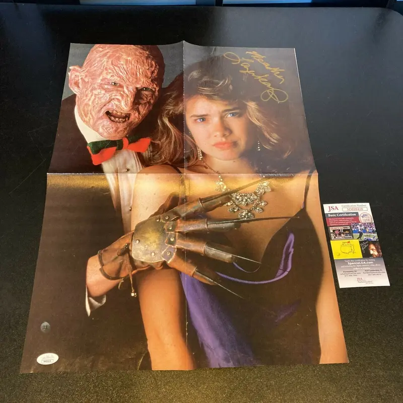 Heather Langenkamp Nightmare On Elm Street Signed 11x14 Photo With JSA COA