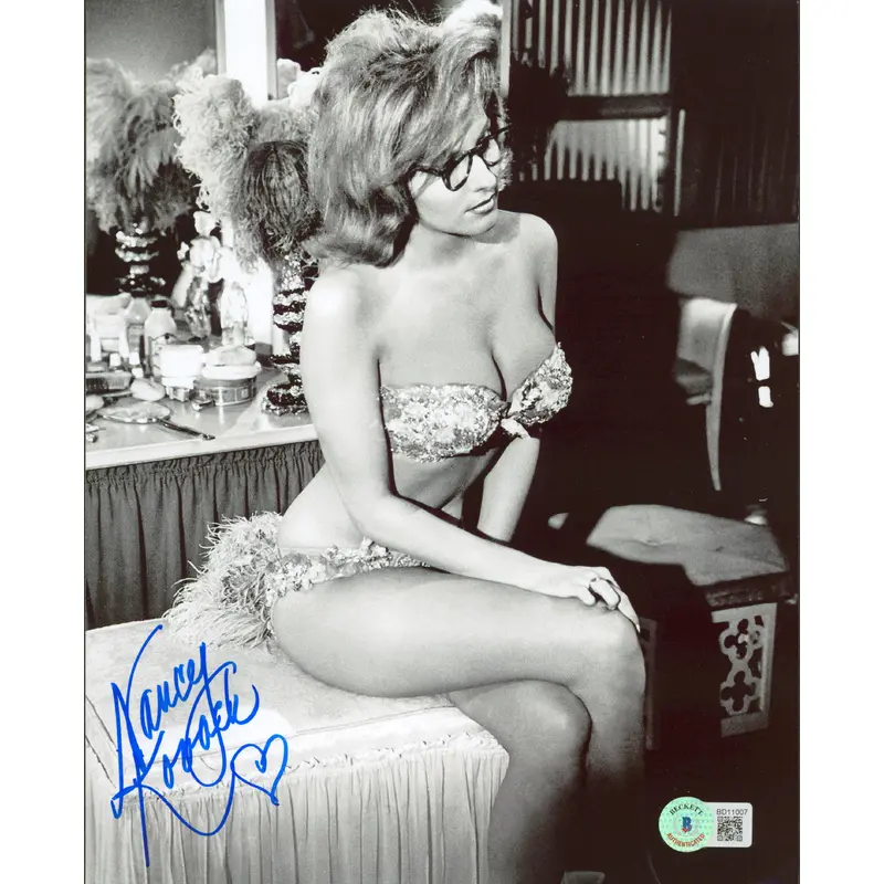 Nancy Kovack Jason and the Argonauts Signed 8x10 Sexy Photo BAS #BD11007