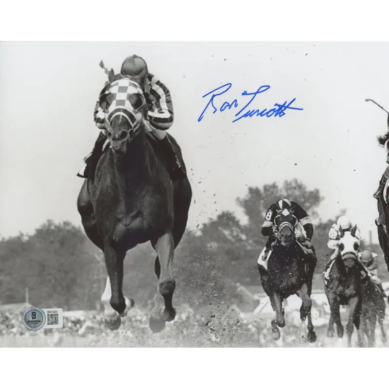 Ron Turcotte Authentic Signed 8x10 Photo Autographed BAS #BN73207
