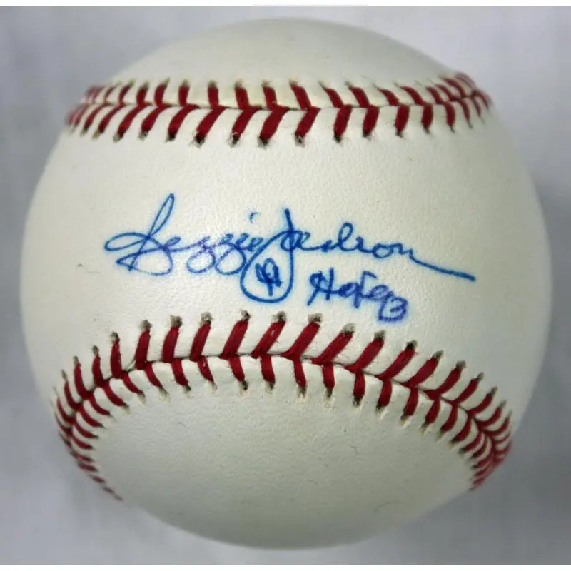 Yankees Reggie Jackson Signed Authentic OML Baseball Rj Authentic