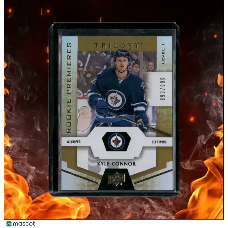 2016-17 Upper Deck Trilogy Kyle Connor Premieres Level 1 Rookie 893/999 #56