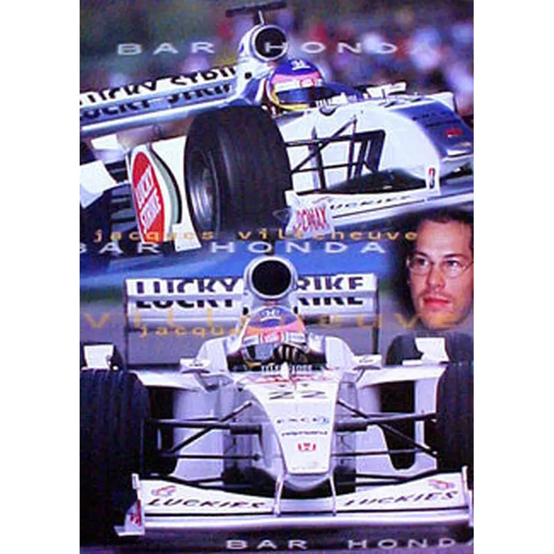 Jacques Villeneuve "Bar Honda 2000" - U.K.