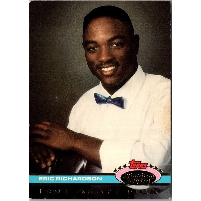 1992 Stadium Club Dome Eric Richardson #153 Rookie