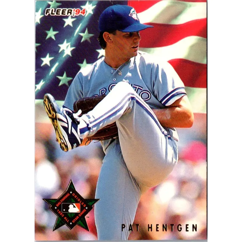 1993 Fleer Pat Hentgen #694