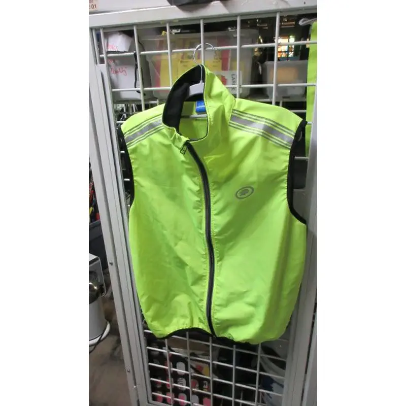 Used Performance Hi - His Neon Yellow Cycling Shirt Adult Size Large