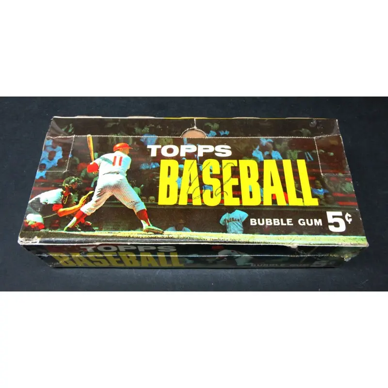 1963 Topps Baseball 5 Cent Empty Display Box