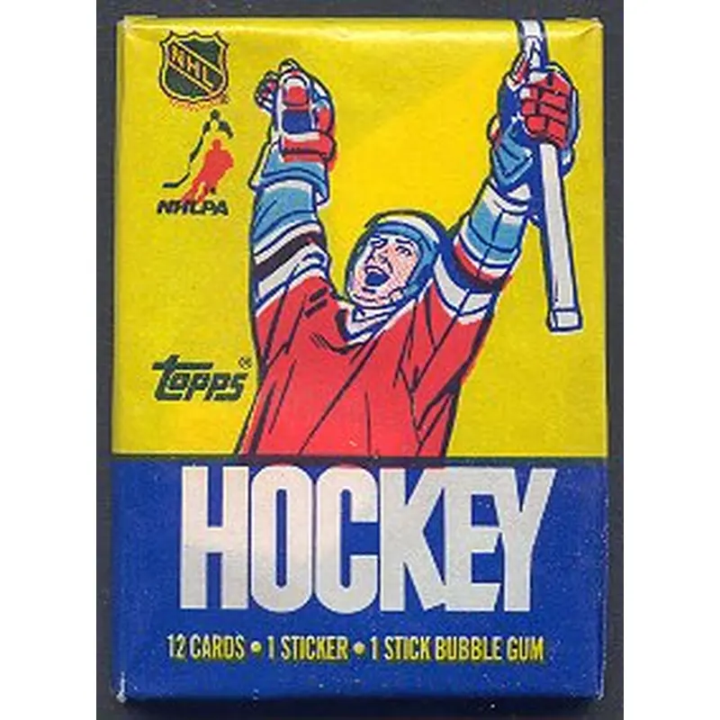 1985/86 Topps Hockey Unopened Wax Pack